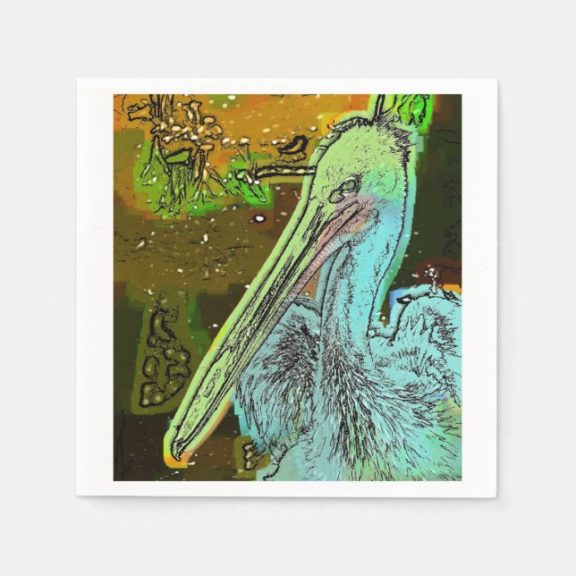 PELICAN PAPPERSSERVETT (Framsidan)