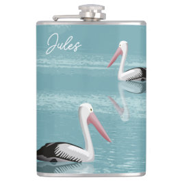 Pelican par Paddling Lugn Aqua Vatten add Namn Fickplunta