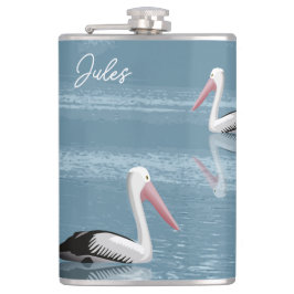 Pelican par Paddling Lugn Blue Vatten add Namn Fickplunta