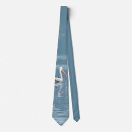 Pelican par Paddling på Lugn Blue Vatten Nacke Slips