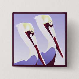 Pelican Pelicans Button Knapp