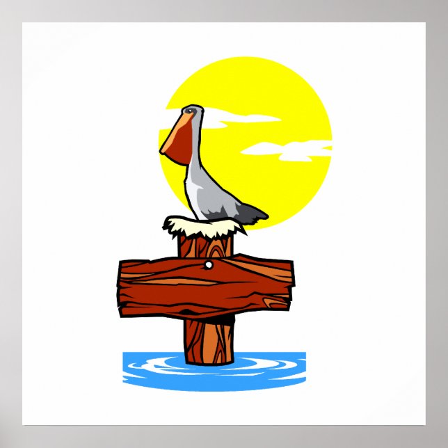 Pelican Poster (Framsidan)