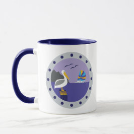 Pelican Sailboat Mugg