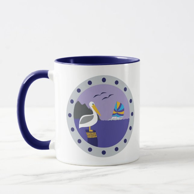 Pelican Sailboat Mugg (Vänster)