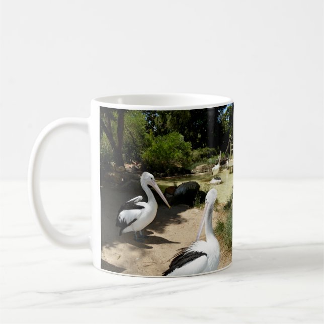 Pelican Sanctuary, kaffe Mugg (Vänster)