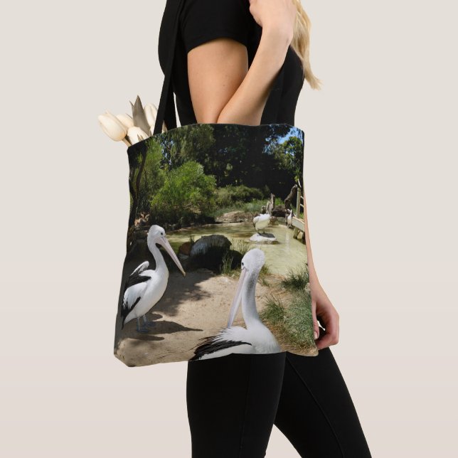 Pelican Sanctuary, Totebag Tygkasse (Närbild)
