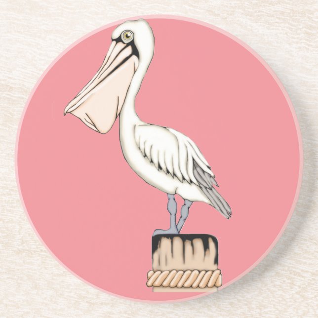 Pelican Sandstone Drink Underlägg (Framsidan)