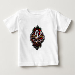 Pelican som kristen symbol t shirt