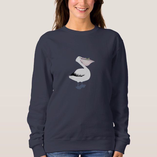 Pelican Sweatshirt T Shirt (Framsida)