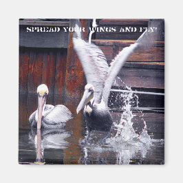 Pelican Takeoff Magnet