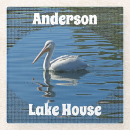 Pelican Vild Bird Lugn Blue Vatten Sjö House