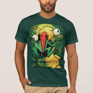 Pelican vs Groda Sumpingen ger sig aldrig Rolig T- T Shirt