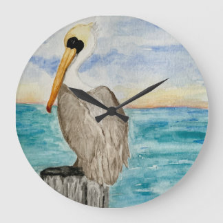 Pelican Wall Clock Stor Klocka