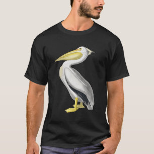 Pelican White Pelican Bird T Shirt