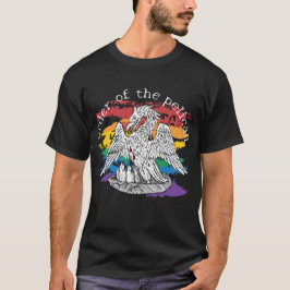 Pelican Woodcut Pride T Shirt