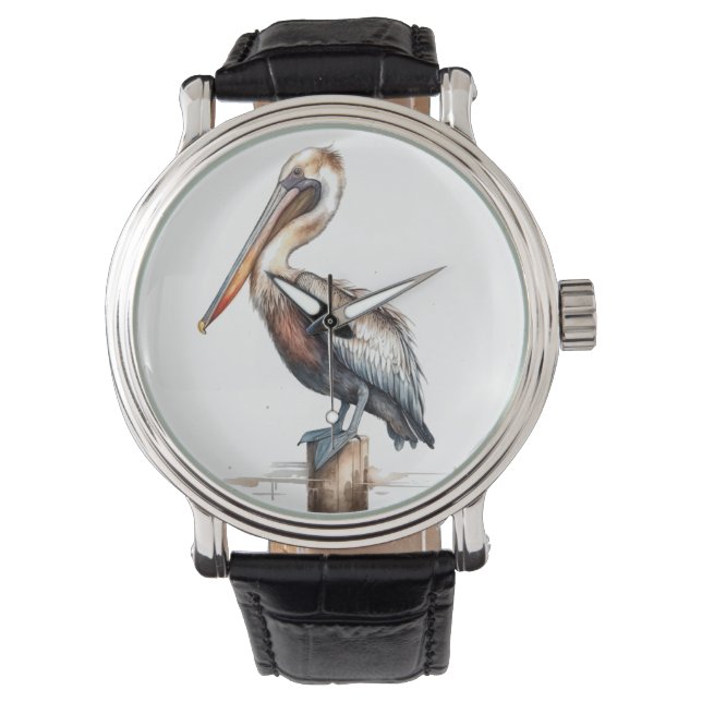 Pelicans poise armbandsur (Framsida)