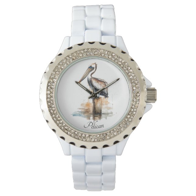 Pelicans poise armbandsur (Framsida)