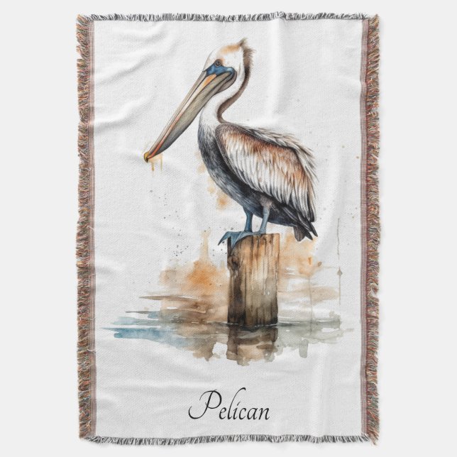 Pelicans poise filt (Framsidan Vertikal)