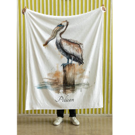 Pelicans poise fleecefilt