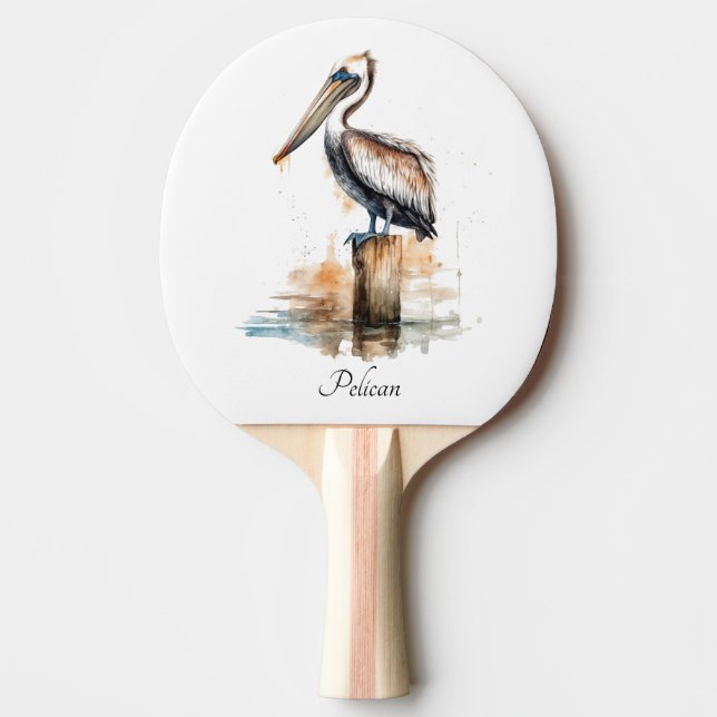 Pelicans poise pingisracket (Framsidan)