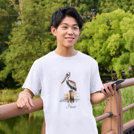 Pelicans poise t shirt