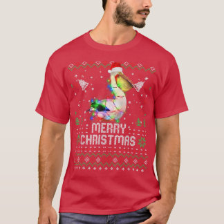 Pelicans Santa Hat Animal Julgran Ljus Ho T Shirt