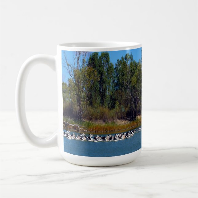 Pelikan Fiske Frenzy, Kaffemugg (Vänster)