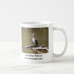 pelikan på stubbe, kaffemugg