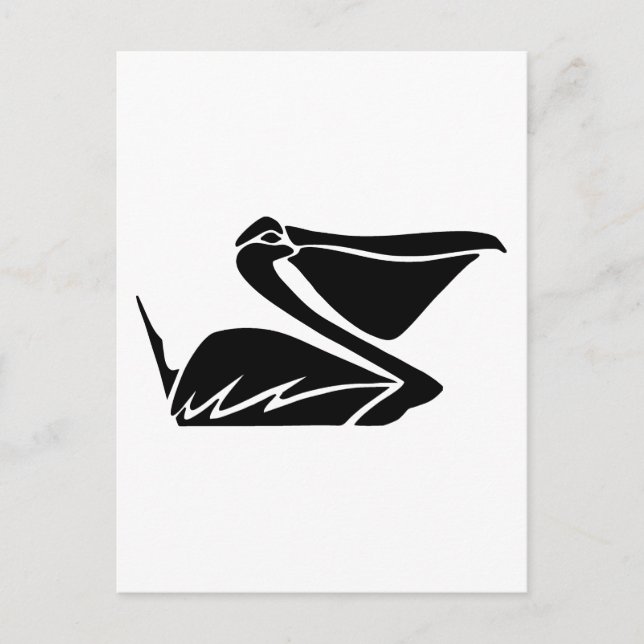 pelikan pelikan vykort (Framsida)