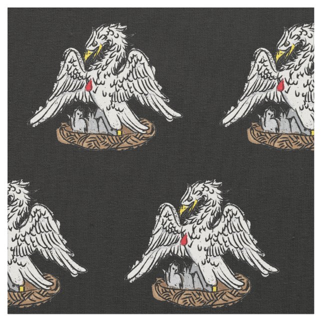 Pelikan Tyg (Närbild)