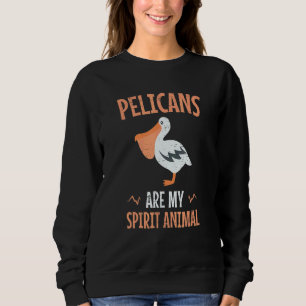 Pelikaner Är Mina Andliga Djur Vattenfågel Djuräls T Shirt