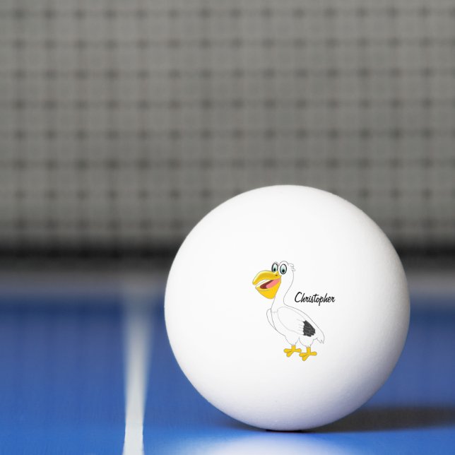 Pelikansk design pingisboll (Netto)