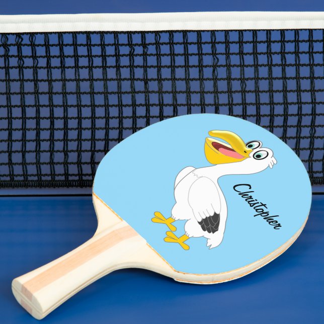 Pelikansk design pingisracket (Insitu)