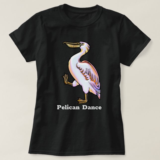 Pelikanska dansare t shirt (Design framsida)