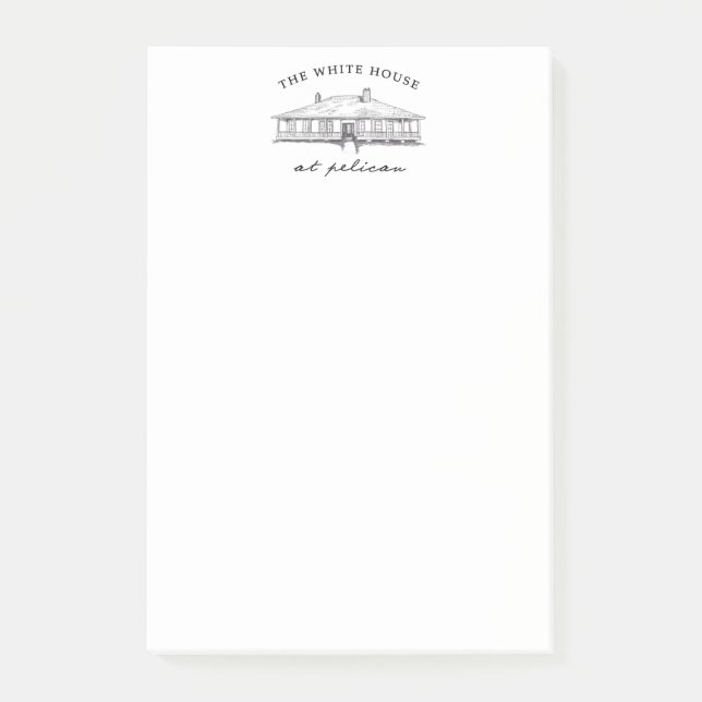 Pelikanska post - reviderad post-it block (Framsida)