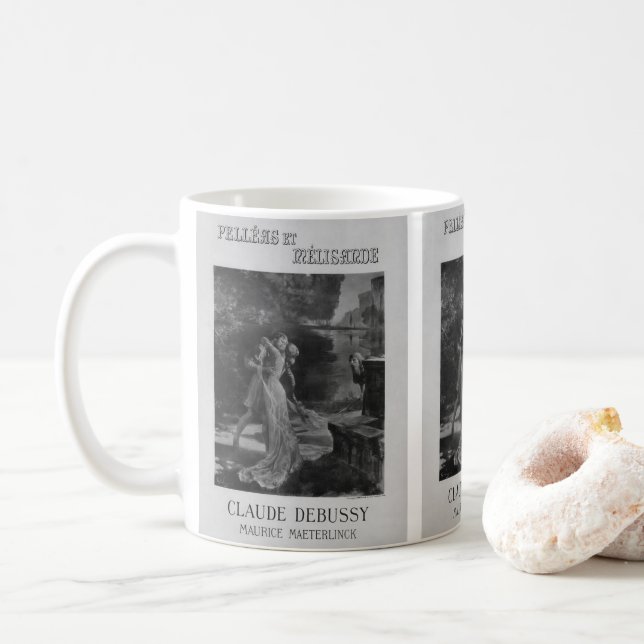 Pelleas och Melisande Opera, 1902 Kaffemugg (Med munk)