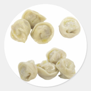 Pelmeni Runt Klistermärke