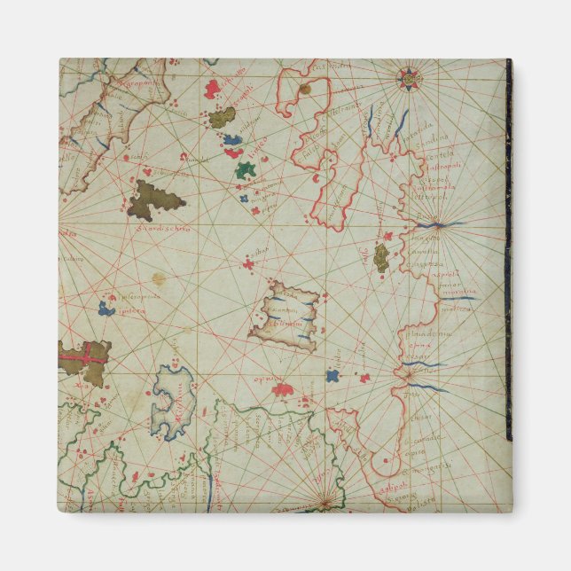 Peloponnesos på ön Limnos. Magnet (Framsidan)