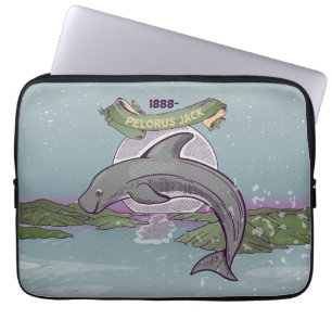 Pelorus Jack New Zealand Dolphin Laptop Fodral