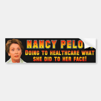 Pelosi: Anti ObamaCare Bildekal