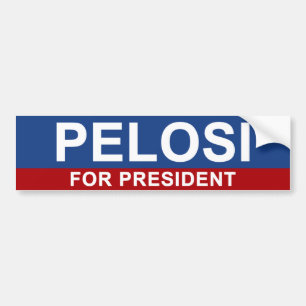 Pelosi för president bildekal