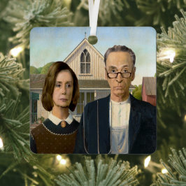 Pelosi och Schumer jul Ornament
