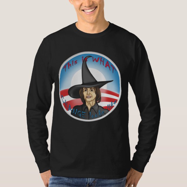 Pelosi: Ser lik ändring T-shirt (Framsida)