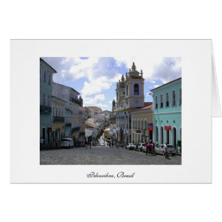 Pelourihno, Salvador, Brasilien Hälsningskort