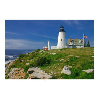 Pemaquid Lighthouse, Maine, USA Fototryck