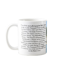 Pemaquid pekar fyren, den Maine muggen