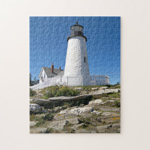 Pemaquid pekar fyren, det Maine pussel
