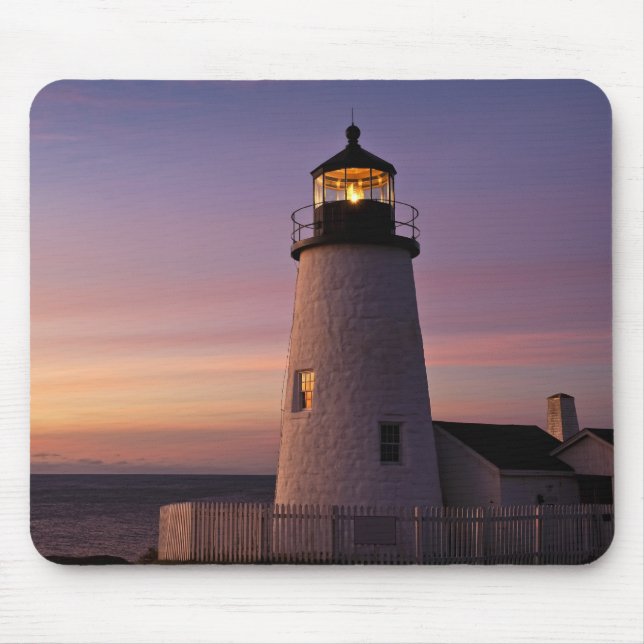 Pemaquid pekar fyren, Maine Musmatta (Framsidan)