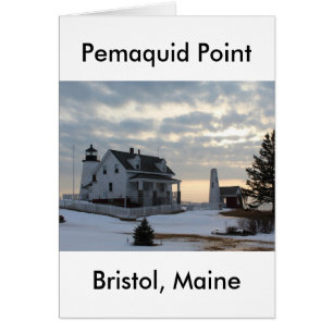 Pemaquid Point 9115 Hälsningskort
