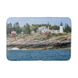 Pemaquid Point fyr, Maine Bath Mat Badrumsmatta